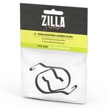 Zilla Reptile Terrarium Fresh Air Screen Non-Locking Clips, 2 Pack, Small - $10.00