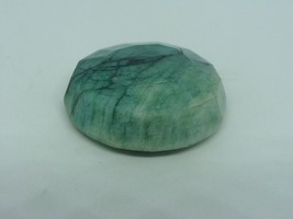 220Ct Natural Emerald Green Color Enhanced Earth Mined Gem Gemstone Stone EL1249 - £21.01 GBP