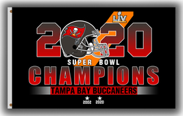 Tampa Bay Buccaneers Football Team Flag 90x150cm 3x5ft Bowl 2020 Winners banner - $14.95