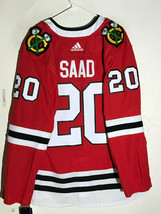 adidas Authentic Adizero NHL Jersey Chicago Blackhawks Brandon Saad Red ... - $50.48