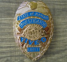 Hawaii 5-O Investigator Unit Badge Made In Usa! Nice - £26.57 GBP