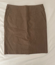 Banana Republic Women&#39;s Brown Skirt Size 10 - e299 - $277.34 MXN