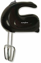 EUROSTAR 5-Speed Hand Mixer with Stainless Steel Beaters (Black) - $38.99