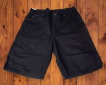 Vintage Jordache Classic Fit Jean Shorts Mens Size 36 Black NWT Dead Stock - £22.15 GBP