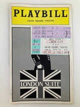 1995 Playbill Union Square Theatre Carole Shelley, Jeffrey Jones in London Suite - £14.92 GBP