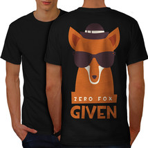Zero Fox Given Urban Shirt Wildlife Men T-shirt Back - £10.38 GBP
