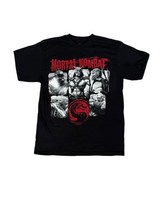 Vintage Y2K Mortal Kombat Video Game T-Shirt Mens Size Large Raiden Scorpion - £38.79 GBP