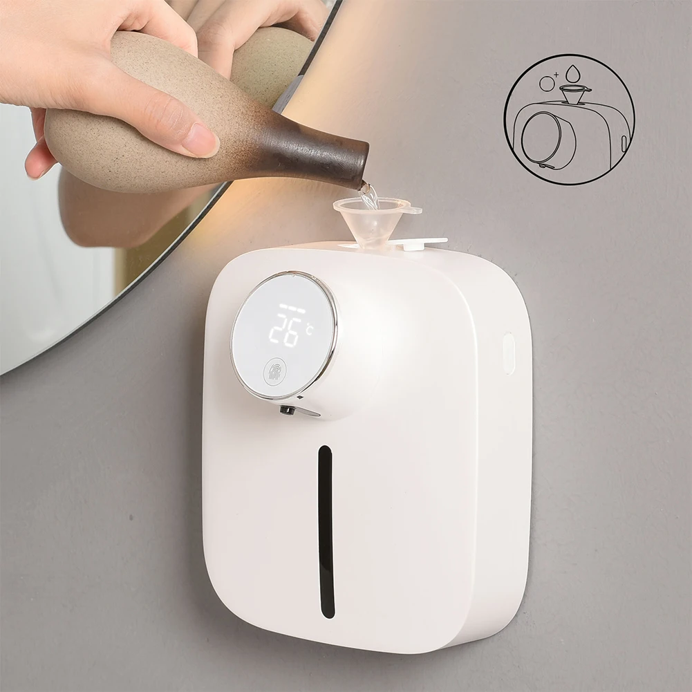 House Home Automatic Induction Soap Dispenser Wall-mounted USB Rechargea... - £34.37 GBP