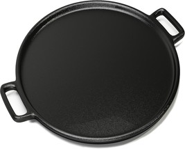 Cast Iron Pizza Pan - 14-Inch Baking Pan for Oven Stovetop Grill Campfire - $743.14 MXN