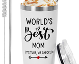 Mothers Day Gifts for Mom Women from Son, Daughter, World&#39;S Best Mom Gif... - £17.04 GBP