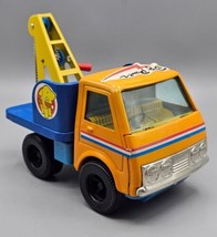 VINTAGE Marumi Stocky Wrecker Truck Friction Powered Metal Tow Truck - JAPAN - £33.61 GBP