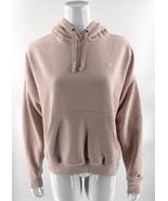 Champion Pink Hoodie Sweatshirt Size Medium Womens Light Blush Pink Pull... - €18,91 EUR
