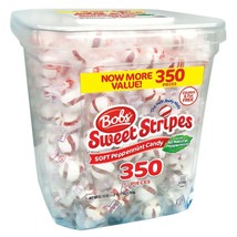 Sweet Stripes Soft Mints Candy, Peppermint, 3.85 Pound (2 Pack(3.85 Pound)) - £49.22 GBP