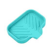 Silicone Bathroom Soap Dishes With Drain Spout-Bathroom And Kitchen Sink Organiz - $22.99