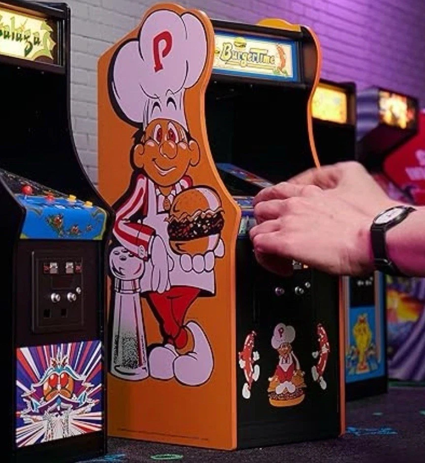 NEW Burger Time :: 1/4 Scale :: Arcade Cabinet - $172.00