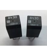GM  RELAY  SET 13500113  8430 TESTED 1 YEAR WARRANTY    GM6 - $18.50 CAD