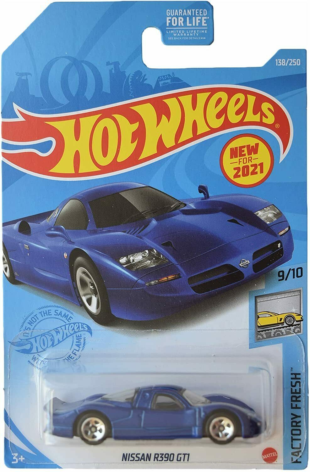 Hot Wheels - Nissan R390 GT1 - Scale 1:64 - Blue - $9.95
