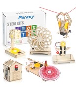 6 In 1 Stem Projects For Kids Ages 8-12, Stem Kits, 3D Wooden Puzzles, S... - £32.72 GBP