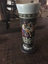Original King Western Germany Vase/Goblet Stein Hand Painted--Cobalt Blue - £18.84 GBP