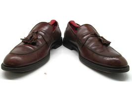 Johnston &amp; Murphy Signature Series  Brown Leather Tassel Dress Loafers US 10 M - £20.62 GBP