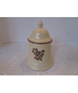 PFALTZGRAFF STONEWARE VILLAGE PATTERN COVERED SUGAR BOWL 6-22 - $222.38 MXN
