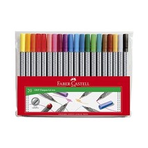 Faber-Castell Grip Finepen (Wallet of 20)  - $28.00