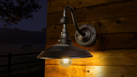 Classy Caps Dark Bronze Solar Barn Light - £54.75 GBP