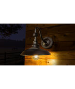 Classy Caps Dark Bronze Solar Barn Light - $69.99