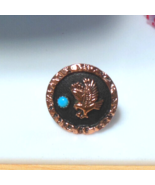 Signed RB 925 Ring -Eagle W/Turquoise Stone Size 8 - $92.81