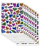 A169 VALUEPACK 10X Heart love Kids Kindergarten Sticker Size 13x10cm/5x4... - £11.71 GBP