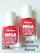 SALLY HANSEN Mega Strength Nail Color &quot;JUST GETTING STARTED&quot; #038 (Lot o... - $11.56