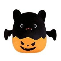 Halloween Black Cow Plush Pillow Toy,Cute Soft Cow Stuffed Animals Great Gift Fo - £19.23 GBP