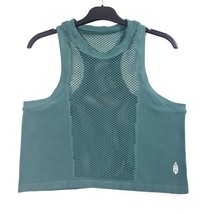 Free People - NEW - FP Movement Mesh in Session Tank - Green - XL - £24.75 GBP