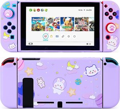 Tscope Cute Protective Cover For Nintendo Switch, Dockable Soft Shell, Scratch - £30.25 GBP