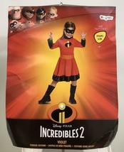 Disguise Incredibles 2, Violet Halloween Costume/Dress Up, Girl&#39;s Large(... - £25.23 GBP