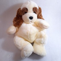 Russ backpack kids plush dog bag Cocker Spaniel Beagle puppy cream brown tan - £21.14 GBP