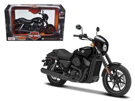 2015 Harley Davidson Street 750 Motorcycle Model 1/12 by Maisto - £25.88 GBP