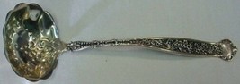 Dresden by Whiting Sterling Silver Soup Ladle All Sterling Original 12 3/4&quot; - £402.80 GBP