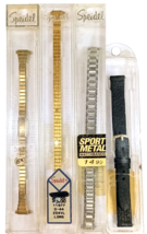 Lot of 4 Vintage Women&#39;s Speidel Watch Bands NOS - £9.74 GBP