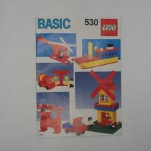 Vintage Lego 530 Sistema Basic Istruzioni Manuale - $34.78