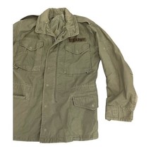 Vintage US Army M-65 Field Jacket OG-107 Cold Weather Military Coat Green M65 image 6