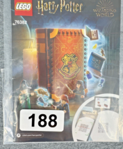 LEGO 76382 Harry Potter Hogwarts Moment Transfiguration Class Instructio... - $8.90