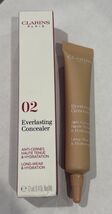Clarins Everlasting Concealer Long Wear &amp; Hydration 02 Light Medium 12mL... - $21.78