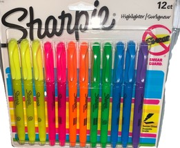 SHARPIE Highlighters Narrow Chisel Tip Assorted Colors 12 Count - $274.56 MXN