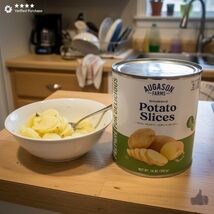 Augason Farms Dehydrated Potato Slices, 17 oz Can, Gluten Free Emergency... - $25.23 CAD