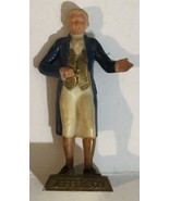 Thomas Jefferson Vintage Marx Toys Toy President Figure Colored - $8.90