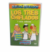 Los Tres Chiflados 3 three stooges &amp; Friends Cartoon Animados in Spanish DVD - £15.54 GBP
