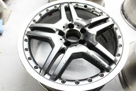 2005-2006 MERCEDES S65 CL65 OEM 2 PIECE AMG 19" STAGGERED WHEEL RIM SET P8927 image 2