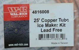 Wal Rich Corp 4816008 Copper Tube Ice maker Kit Lead Free 1/4 Inch by 25 Feet image 2