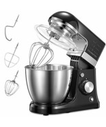 Stand Mixer, 8Speeds Electric Dough Mixer with 5Qt Stainless Steel Splas... - £121.00 GBP